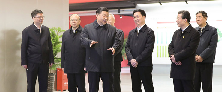 习近平时隔近两年再赴河北雄安新区考察调研